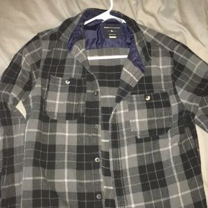 ModernAmusement black grey flannel